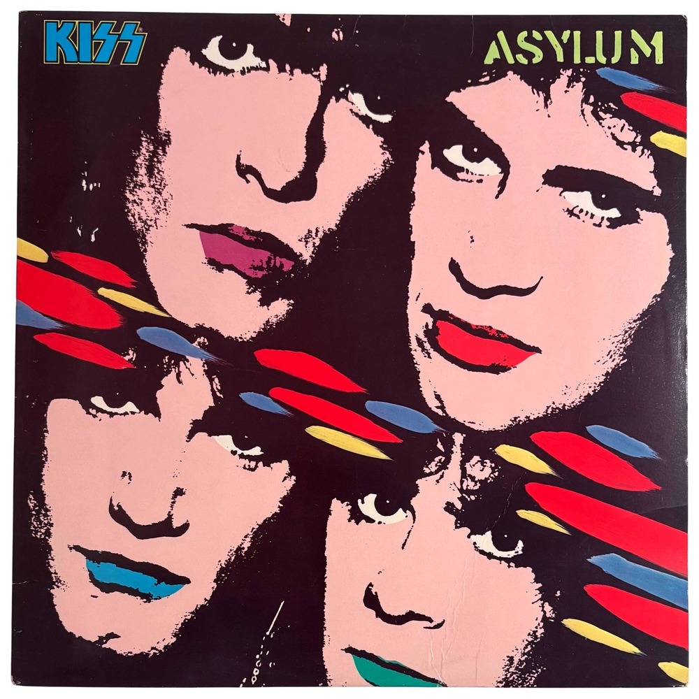 KISS Asylum Vinyl LP 1985 Mercury Records 422-826 099-1 M-1 Glam Rock Record